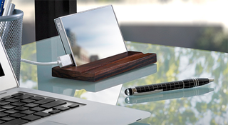Illustration for article titled LaCie Wrapped This 1TB External Drive in Mirror-Finish Gorilla Glass
